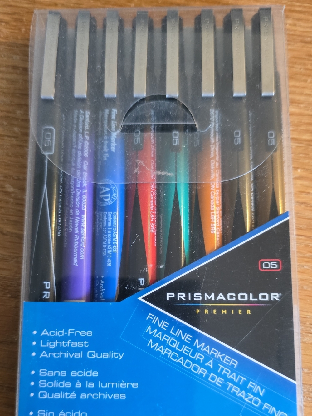 Prismacolor Premier Fine Line Marker Set - Assorted Metallic and Vibrant Colors